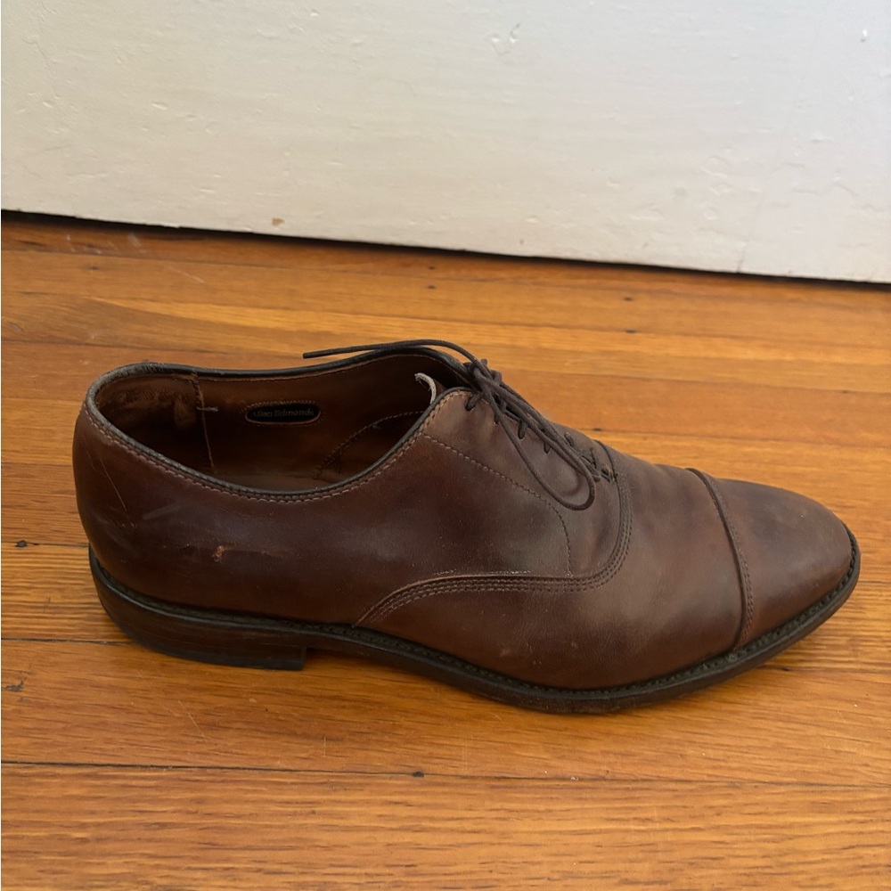Allen Edmonds Brown Oxford shoes 10 EEE - Picture 2 of 6